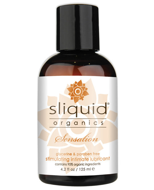 Sliquid Organics Sensation Lubricant - 4.2 oz