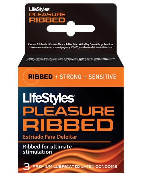 Lifestyles Ultra Ribbed - Box of 3