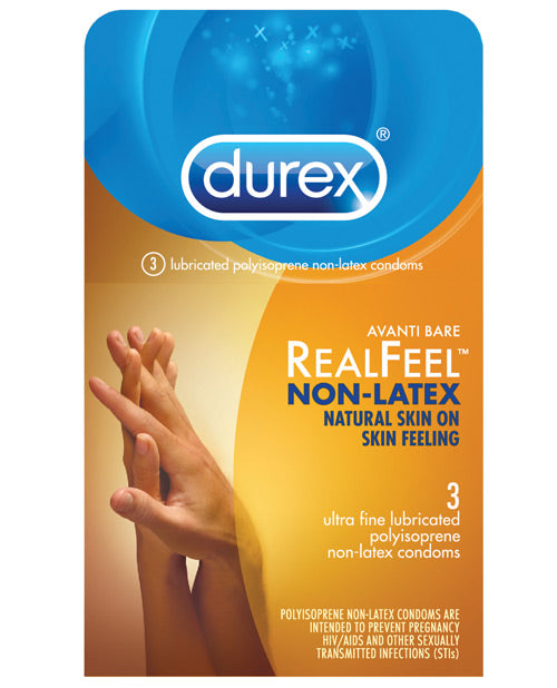 Durex Avanti Real Feel Non Latex Condoms - Pack of 3