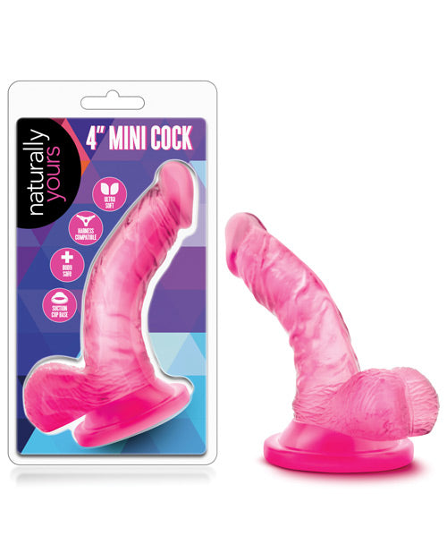 Blush Naturally Yours 4&quot; Mini Cock - Pink