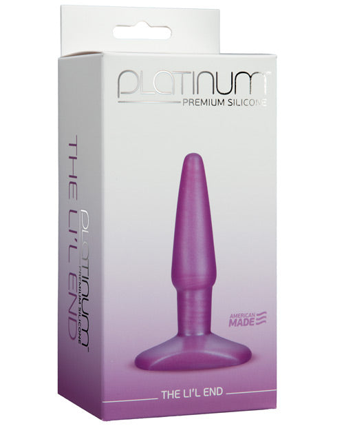 Platinum Silicone the Lil&#039; End - Purple