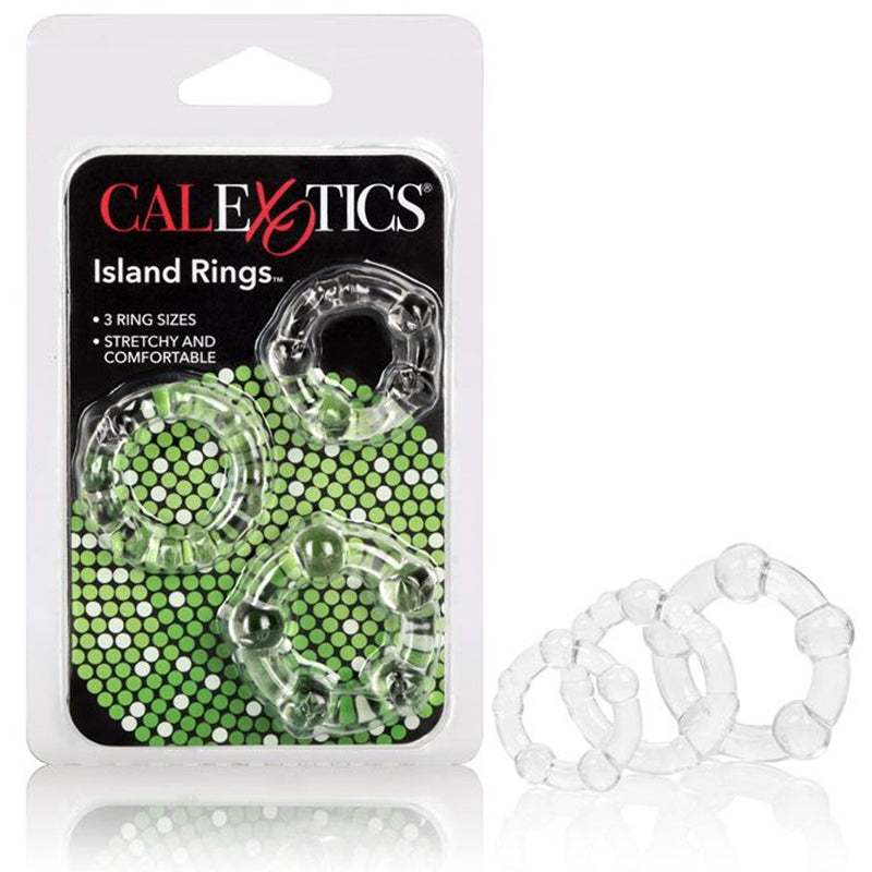 Silicone Island Rings - Clear