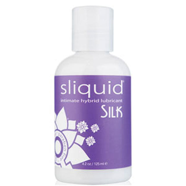 Sliquid Silk Hybrid Lube Glycerine &amp; Paraben Free - 4.2 oz