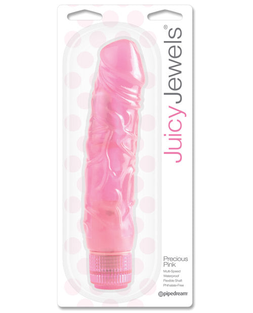 Juicy Jewels Precious Pink Vibrator - Pink