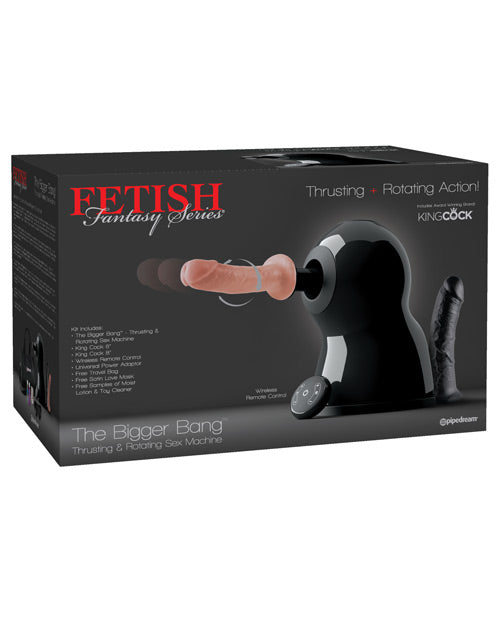 Fetish Fantasy Series the Bigger Bang Thrusting &amp; Rotating Sex Machine