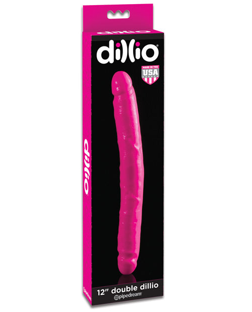 Dillio 12&quot; Double Dillio - Pink