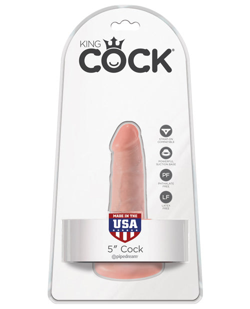 King Cock 5&quot; Cock - Flesh