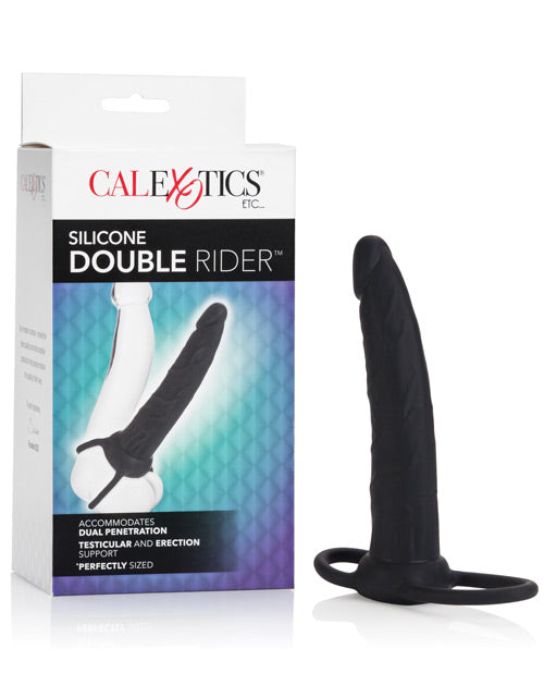 Double Rider Silicone 6.5&quot; - Black