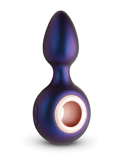 Hueman Deep Space Vibrating Anal Plug - Purple