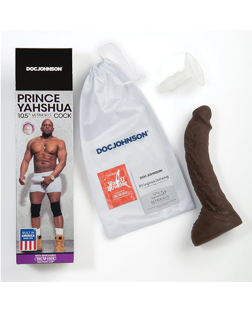 Prince Yahshua Ultraskyn 10.5&quot; Cock  - Chocolate