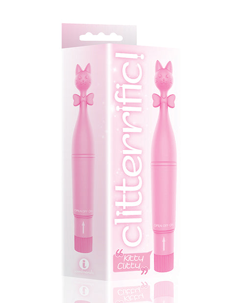 The 9&#039;s Clitterific! Kitty Clitty Clitoral Stimulator - Pink