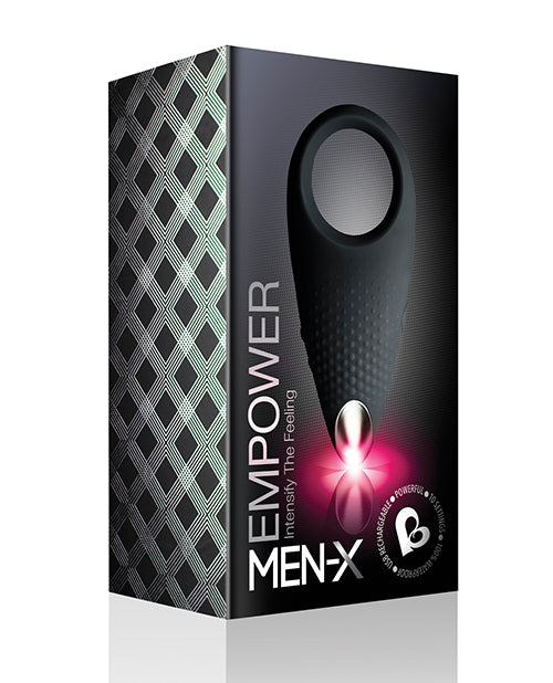 Rocks Off Men-X Empower Couples Stimulator - Black