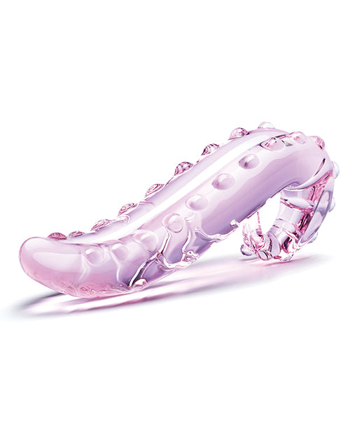 Glas 6&quot; Lick-it Glass Dildo - Pink