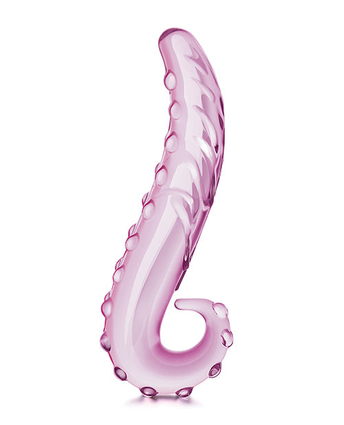 Glas 6&quot; Lick-it Glass Dildo - Pink