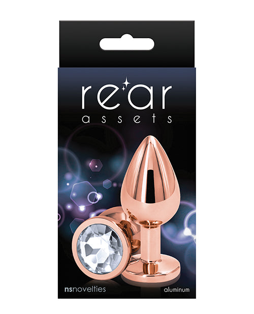 Rear Assets Rose Gold Medium - Clear