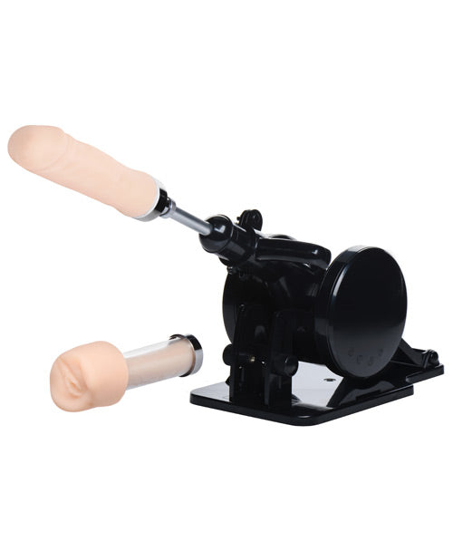 LoveBotz Rob FUK Adjustable Position Portable Sex Machine - Black