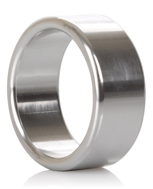 Alloy Metallic Ring - Medium Silver