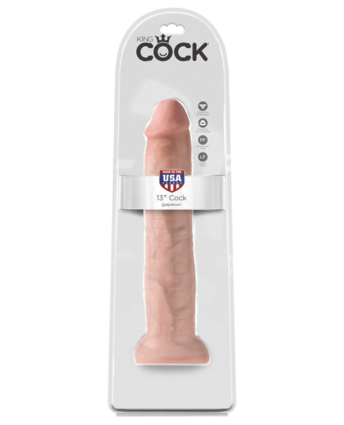 King Cock 13&quot; Cock - Flesh