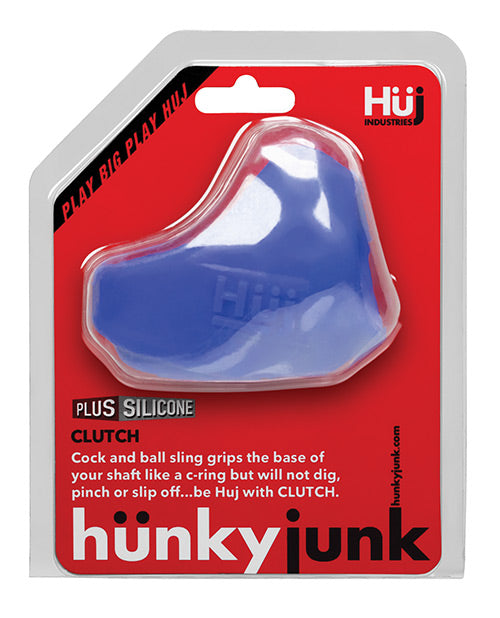 Hunky Junk Clutch Cock &amp; Ball Sling - Cobalt