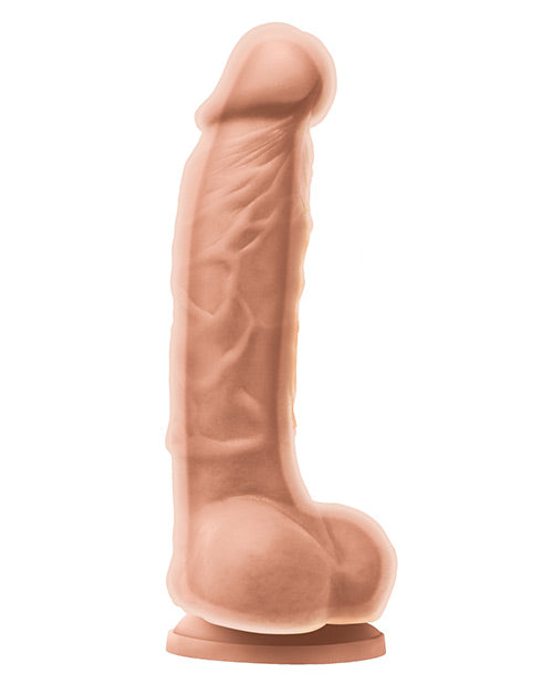 Colours Dual Density 5&quot; Dildo - White