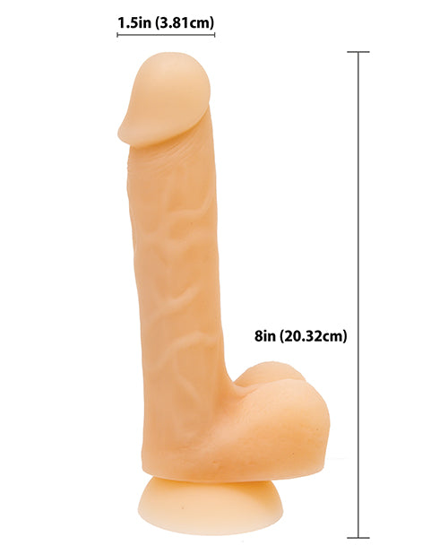 Addiction David 8&quot; Bendable Dong - Flesh