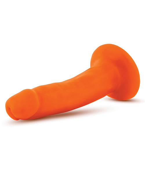 Blush Neo Dual Density 6&quot; Cock - Neon Orange