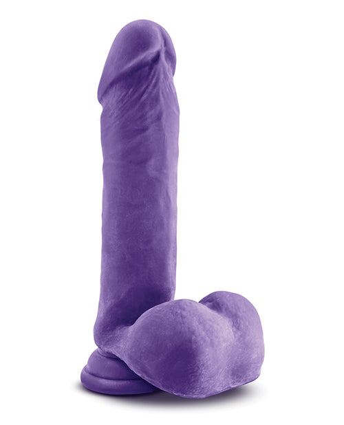 Blush Au Naturel Bold Hero 8&quot; Dildo - Purple