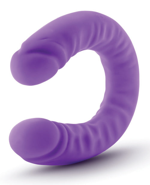 Blush Ruse 18&quot; Slim Double Dong - Purple