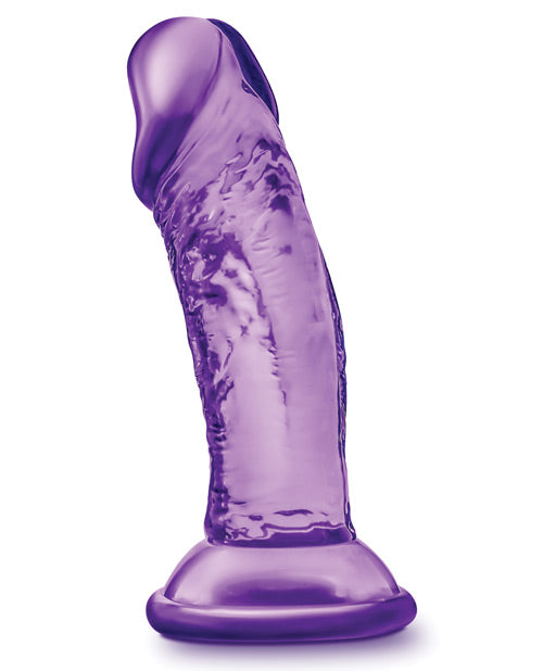 Blush B Yours Sweet n Small 4&quot; Dildo w/ Suction Cup - Purple