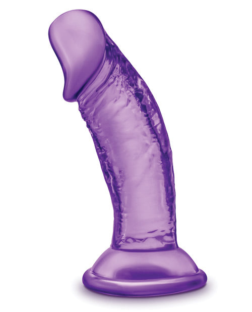 Blush B Yours Sweet n Small 4&quot; Dildo w/ Suction Cup - Purple