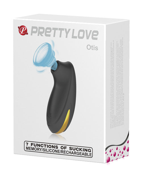 Pretty Love Otis Sucker - 7 Function Black &amp; Gold