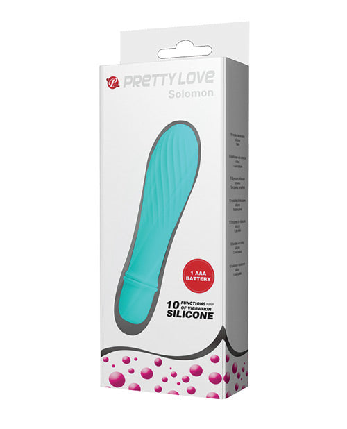 Pretty Love Solomon Brawny G-Spot Vibrator - Teal