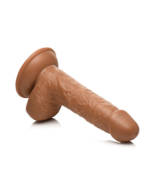 Curve Toys Fantasy Jock Baseball Brian 7&quot; Dildo w/Balls - Tan