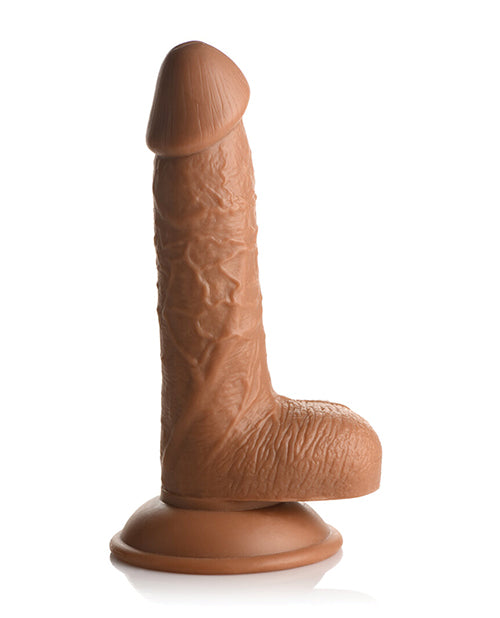 Curve Toys Fantasy Jock Baseball Brian 7&quot; Dildo w/Balls - Tan