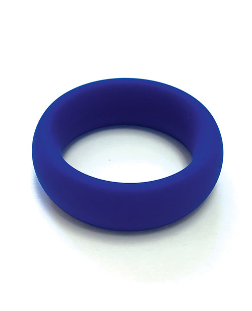 Spartacus 2&quot; Wide Silicone Donut Ring - Blue