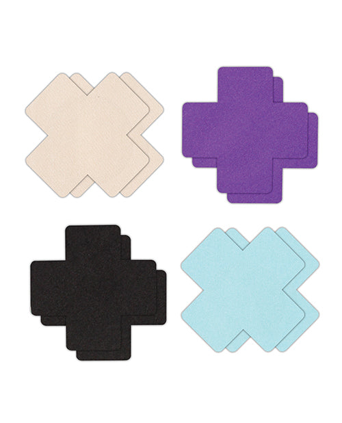 Pretty Pasties Cross I Assorted - 4 Pair