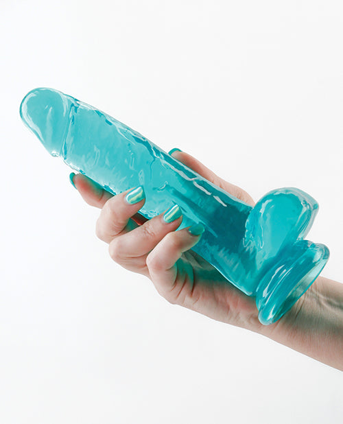 Fantasia Ballsy 7.5&quot; Dildo - Teal