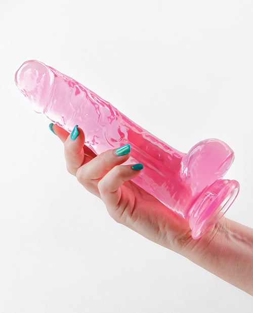 Fantasia Ballsy 7.5&quot; Dildo - Pink