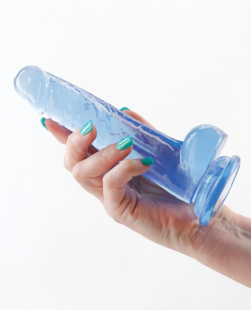 Fantasia Ballsy 6.5&quot; Dildo - Blue