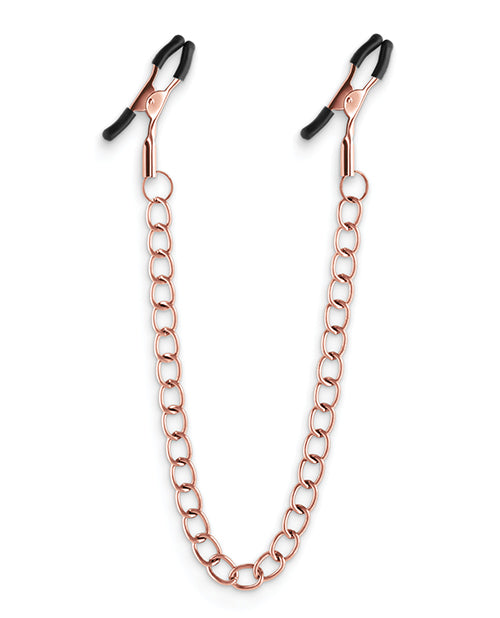 Bound DC2 Nipple Clamps - Rose Gold