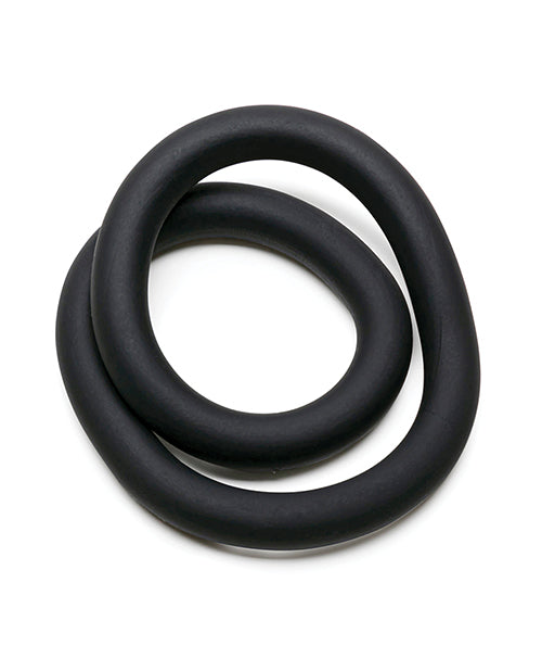 Perfect Fit 12&quot; Hefty Wrap Ring - Black