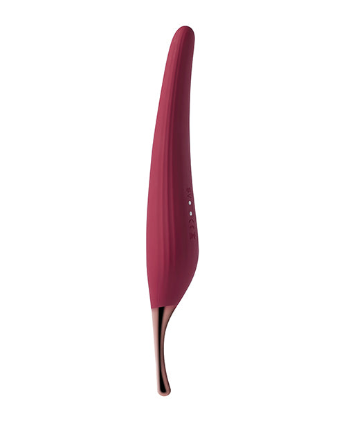 Ms. Honey Pinpoint Clit Vibrator &amp; Nipple Stimulator - Red Wine