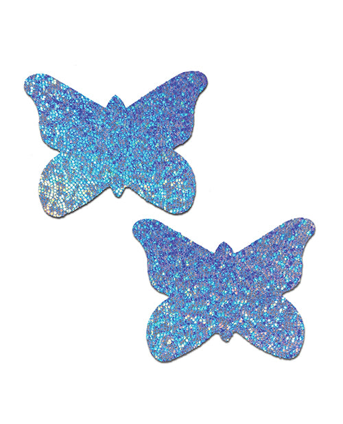 Pastease Premium  Glitter Butterfly - Blue O/S