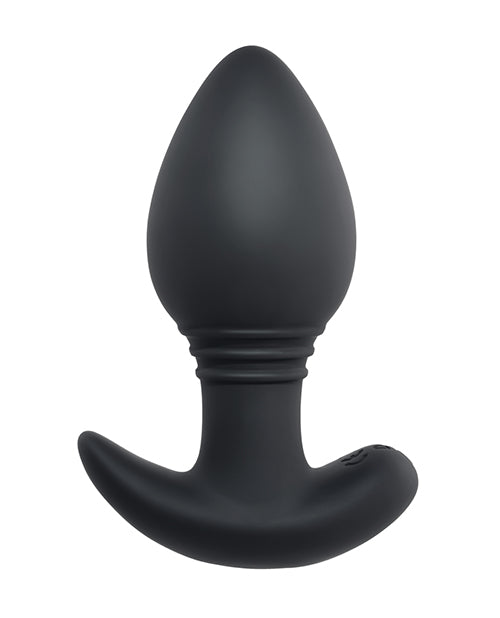 Playboy Pleasure Plug &amp; Play Butt Plug - Navy