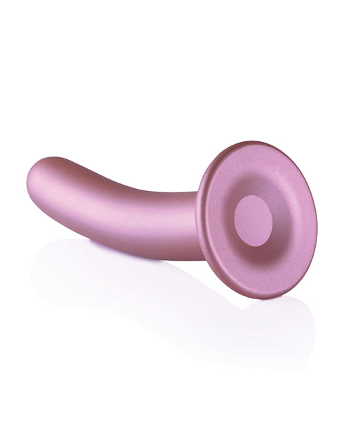 Shots Ouch 7&quot; Smooth G-Spot Dildo - Rose Gold