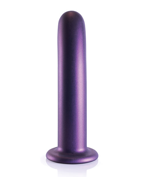 Shots Ouch 7&quot; Smooth G-Spot Dildo - Metallic Purple