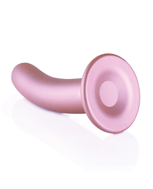 Shots Ouch 6&quot; Smooth G-Spot Dildo - Rose Gold