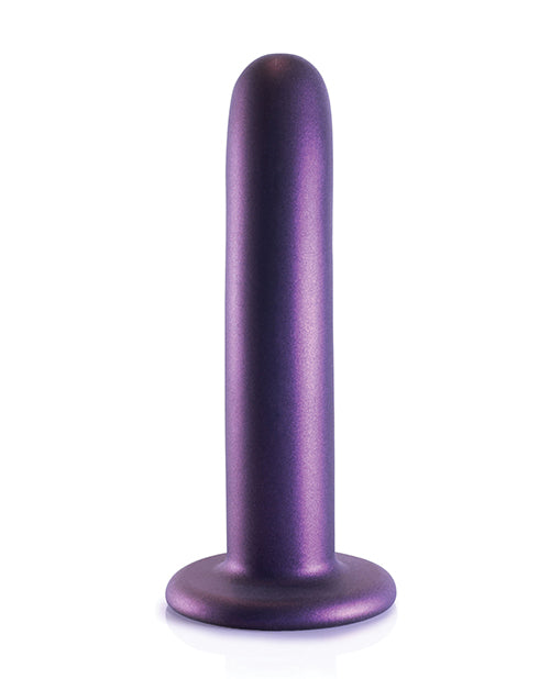 Shots Ouch 6&quot; Smooth G-Spot Dildo - Metallic Purple