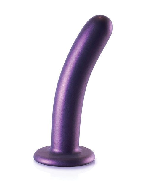 Shots Ouch 6&quot; Smooth G-Spot Dildo - Metallic Purple