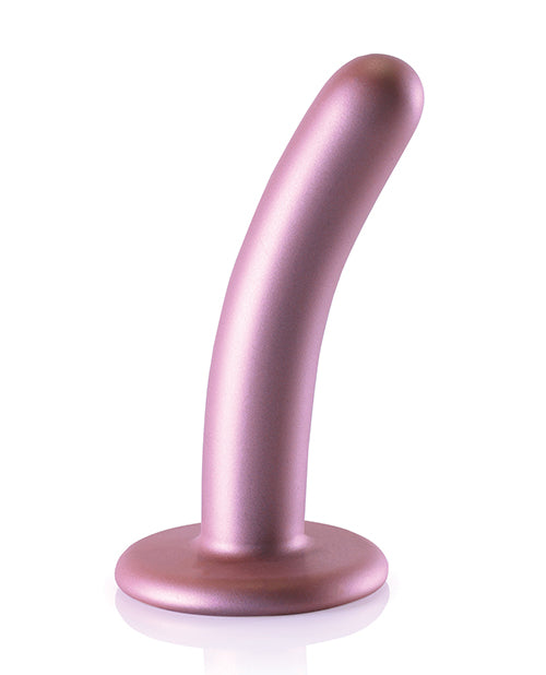 Shots Ouch 5&quot; Smooth G-Spot Dildo - Rose Gold